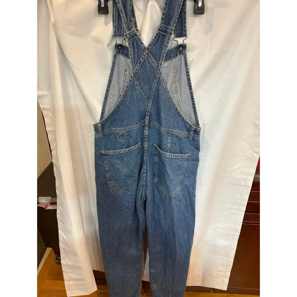 We The Free Ziggy Denim Overalls Slouchy Fit Size XS - Picture 4 of 11